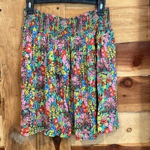 Flower boho skirt